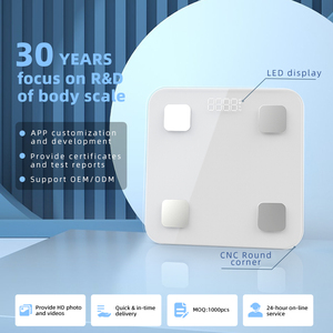 Mini Báscula de baño personal para el hogar con precisión única, báscula inteligente para grasa corporal, báscula Digital Bmi con Bluetooth - Product Image 4