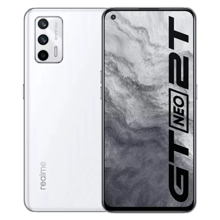Realme GT Neo 2T 5G Mobile Phones 6.43 Inch AMOLED 120Hz Dimensity 1200-AI 64MP Camera 65W Flash Charging 4500mAh NFC Smartphone