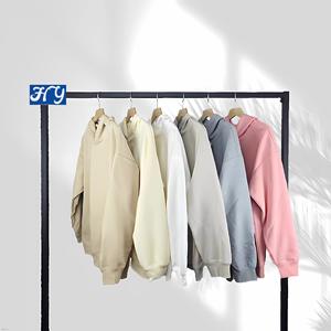 Felpe con Cappuccio Newumn 300g in Pile Morbido per Tutta l'Autunno e l'Inverno, Tinta Unita per Uomo # Felpe, Stampa Logo Personalizzabile in Tessuto Pile - Product Image 5