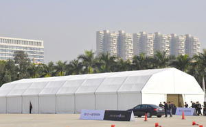 Tente arquée par polygone extérieur d'événement de grand chapiteau de tente résistante de stockage d'entrepôt d'événement - Product Image 5