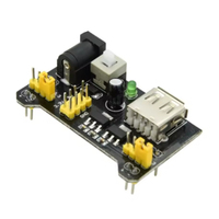 Módulo de fuente de alimentación para protoboard sin soldadura MB102 3.3V/5V, piezas de kit DIY para Arduino