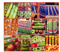 Boîtes rondes transparentes pour fruits, conteneurs en plastique, cylindre, personnalisés, 10 pièces