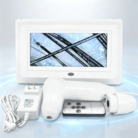 Analyseur portable du cuir chevelu et des follicules pileux avec écran LCD, caméra de micro-détection portative pour tester la perte de cheveux et les soins du cuir chevelu