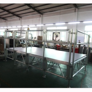 Montar altura ajustable escenario exposición escenario modular plegable - Product Image 3