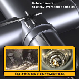 Dearsee 3,9mm Endoskop kamera mit Licht 5 Zoll 1080P Schlangen kamera 2-Wege-Gelenk-Endoskop - Product Image 3