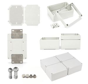 IP67 Plastic Junction Box Newest SP-UG-1208 120*80*65mm ABS or PC IP66 OEM Waterproof Box Grey or Clear Lid