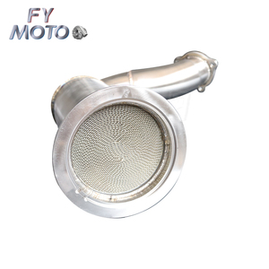 Scarico con tubo di scarico per coupé ibrida <span class=keywords><strong>Porsche</strong></span> <span class=keywords><strong>Cayenne</strong></span> <span class=keywords><strong>Turbo</strong></span>/<span class=keywords><strong>Cayenne</strong></span> <span class=keywords><strong>Turbo</strong></span> <span class=keywords><strong>S</strong></span> E-Hybrid 4.0 680 CV 2019 + - Product Image 4