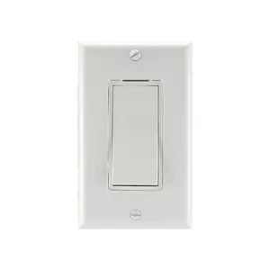 Interruptor de pared decorativo de 15 amperios tipo US