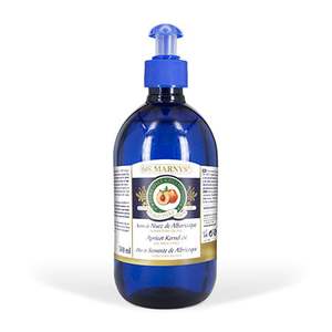 Olio di Noccioli di Albicocca 500 Ml Olio Vettore per Cura della Pelle e dei Capelli - Product Image 1