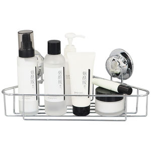 Estante de esquina de baño de <span class=keywords><strong>acero</strong></span> <span class=keywords><strong>inoxidable</strong></span> de alta calidad estante de <span class=keywords><strong>ducha</strong></span> de esquina <span class=keywords><strong>sin</strong></span> succión de perforación - Product Image 2