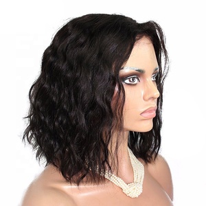 Vague lâche <span class=keywords><strong>Cheveux</strong></span> Humains Bob Perruque Pixie <span class=keywords><strong>Coupe</strong></span> <span class=keywords><strong>Cheveux</strong></span> Brésiliens Avant <span class=keywords><strong>De</strong></span> Lacet Perruque Courte Pour Femmes Noires - Product Image 2