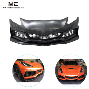 Kit carrosserie en plastique style ZR1, pare-chocs avant pour Chevrolet <span class=keywords><strong>Corvette</strong></span> C7 2014-2017 - Product Image 1