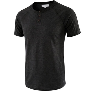 T-shirts pour hommes en coton 100% de haute qualité, respirants, décontractés, à manches raglan, couleur contrastée, surdimensionnés, personnalisables. - Product Image 1