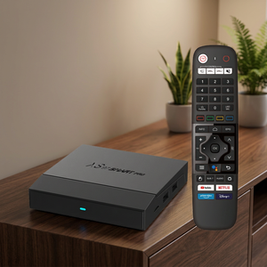 Boîtier TV Android haute performance XS97 SMART PRO Amlogic S905X4 4 Go + 32 Go DDR3 1000M LAN USB3.0 Smart Set Top Box - Product Image 1