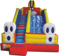 Glissière gonflable commerciale pour centre commercial Parc intérieur gonflable de haute qualité La caste gonflable de vente chaude peut être personnalisée