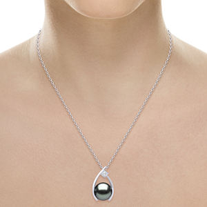 7-10 दिन के डिलीवरी टाइम ज्वेलरी फैक्ट्री में 14k मोती का हार सोने का मोती हार - Product Image 5