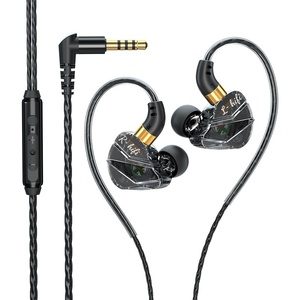 Auriculares deportivos intrauditivos con cable, los más vendidos transfronterizos, de gel de silicona, interfaz de 3.5mm, graves potentes para PC/telefonos móviles; - Product Image 5