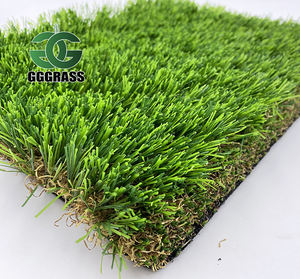 Clôture de <span class=keywords><strong>jardin</strong></span> verte en gazon artificiel, 50mm DTEX 11000, pour loisirs - Product Image 2