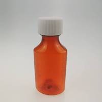 1oz 2oz 3oz 4oz 6oz 8oz 12oz 16oz Sirop contre la toux Médicament liquide sur ordonnance Bouteille pour animaux de compagnie avec bouchon à vis