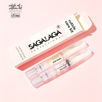 SAGALAGA 1,5 ml – Mini Huile pour Ongles et Adoucissant pour Cuticules avec Stylo Applicateur Huile de Vitamine E pour des Ongles Sains et une Peau Lisse – Logo Personnalisé