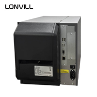 Impresora Térmica Industrial LONVILL, Impresora RFID de Transferencia Térmica para Etiquetas Anti-Metal de 2.0 mm de Grosor, para Etiquetas RFID Flexibles Anti-Metal