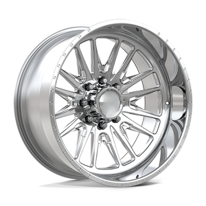 ล้อออฟโรดขนาด 20x12, 22x12, 24x14 8x165 <span class=keywords><strong>ขอบ</strong></span>ขัดเงาสูง ผลิตจากวัสดุ 6061-T6 ล้อฟอร์จ 4x4 สำหรับ<span class=keywords><strong>รถ</strong></span><span class=keywords><strong>กระบะ</strong></span>และ<span class=keywords><strong>รถ</strong></span> SUV - Product Image 1