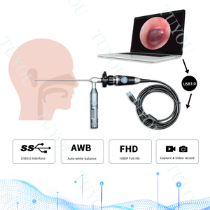 Promoção Imperdível Câmera de Endoscopia Veterinária Portátil USB Usada com Computador para Endoscópio Rígido Storz de Otorrinolaringologia - Product Image 2