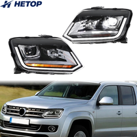 HETOP para Faros Delanteros Amarok 2011-2015, Actualización de Luces Delanteras DRL LED, Faros Delanteros para Automóvil, Accesorios Plug and Play para VW