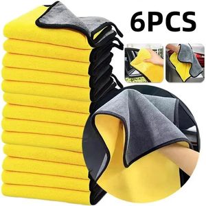ผ้าไมโครไฟเบอร์เช็ดรถแบบแห้งเร็ว ขนาด 30x30 ซม. 600gsm เนื้อนุ่ม ซับน้ำได้ดี พร้อมห่วงเกี่ยว สำหรับเช็ดทำความสะอาดและทำให้รถแห้งอย่างมีประสิทธิภาพ - Product Image 2