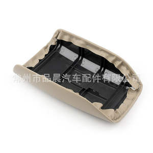 Volvo – couvercle de boîte d'accoudoir central en cuir noir, boîte de rangement pour S80 99-06, accessoire d'intérieur de voiture - Product Image 4