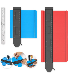 2Pcs ताला समोच्च गेज <span class=keywords><strong>2</strong></span> पैक चौड़ा <span class=keywords><strong>5</strong></span> इंच और 10 इंच समोच्च दोहराव गेज प्रोफ़ाइल गेज के साथ ताला - Product Image 1