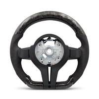 Volant en carbone forgé de style manuel avec LED pour BMW F10 F11 F15 F16 F20 F21 F22 F30 F31 F32 F33 F34 F35 F36 M3 F80