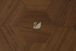 Elegante Suelo de Parqué de Roble Nogal Moderno, Suelo de Madera de Ingeniería Multicapa de Lujo para Interiores, con Recubrimiento UV, Instalación <span class=keywords><strong>Flotante</strong></span>, para Salón - Product Image 6