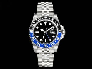 Montre de créateur multifonctionnelle pour homme - Montre mécanique de haute qualité avec un design de lunette rouge et bleue - Product Image 4