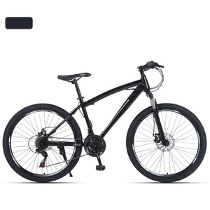 Vélo de montagne tout-terrain à suspension à ressort, cadre en alliage d'aluminium, frein à disque double, vitesse variable, pour adultes et étudiants, 24/26 pouces - Product Image 4