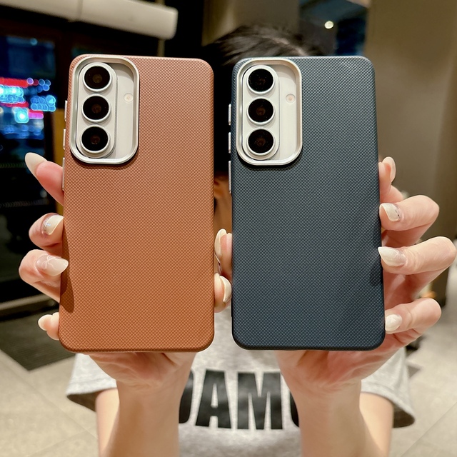 Simple PU Leather Material Suitable for Samsung S26U Series Phone Cases