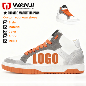 पुरुषों के खेल बास्केटबॉल स्नीकर्स प्रवृत्ति ने बहुरंग कस्टम लोगो आरामदायक चलने शैली कस्टम लोगो जूते - Product Image 1