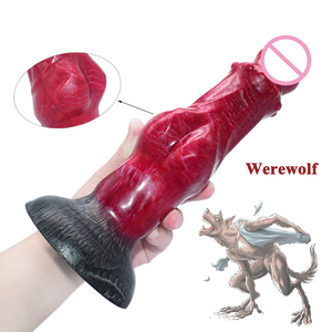 Nouveau design gode à nœud pour chien lesbien stimulé en silicone gode vaginal gode flexible portable extraterrestre jouets sexuels pour femme - Product Image 3