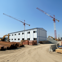 Structure rétractable personnalisable à faible coût d'entretien, abri temporaire, bâtiment d'urgence, préfabrication, immeuble de bureaux