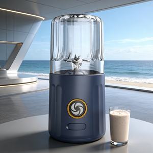 USB Rechargeable Portable Smoothies <b>Maker</b> 260ml 2000mAh Stainless Steel Blade Ice Crushing Turbo Blender BPA Free Leak Proof - Product Image 2