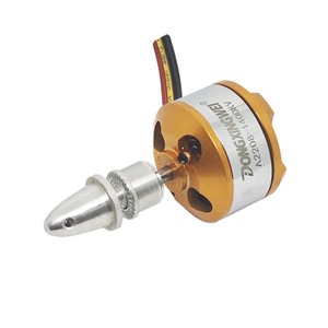 A2208 1400kv Dc Motor For Rc Airplane With Bullet Propeller <b>Clamp</b> And Cross <b>Clip</b> - Product Image 1