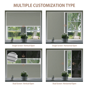 Zshine đầy đủ Màn tổ ong rèm với khung nhôm Hướng dẫn sử dụng di động Shades nhiệt rèm cửa sổ màn hình tùy chỉnh kích thước - Product Image 4