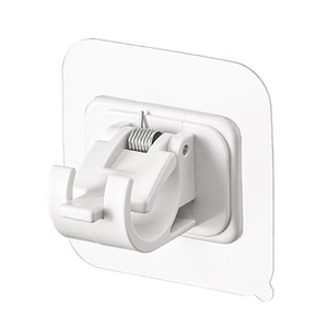 No Drill Curtain Rod Brackets Face Wall Crossbar <b>Hook</b> Curtain Rod Bracket - Product Image 4
