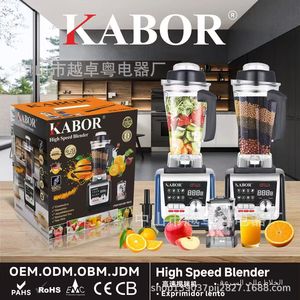Mixeur Commercial Kabor 2L à Moteur Haute Vitesse, Vitesses Réglables, Double Gobelet, Extracteur de Jus et Broyeur - Product Image 3