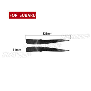 1 par de cubiertas de fibra de carbono real para faros delanteros de coche, para Lexus IS200 1998 1999 2000 2001 2002 2003 2004 2005 - Product Image 4