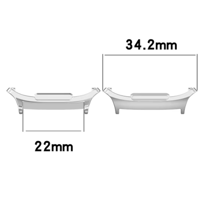 Quick Fit Stainless Steel Adapter Watch Connector for Samsung for Galaxy Watch 7 Ultra for Galaxy Watch 8 Ultra Accessories