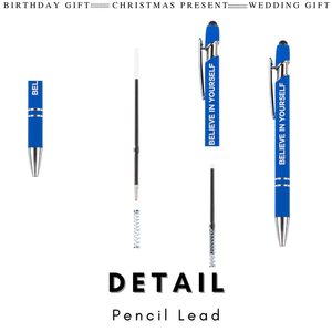 Bolígrafos de Metal de Lujo con Punta Táctil, Logotipo Personalizado, Multifunción, Tacto Suave, Tinta de Secado Rápido, Impresión de Serigrafía - Regalo Promocional - Product Image 4