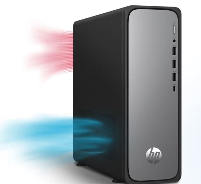 Desk Slim  Business Desktop PC I5-14500 Win11 16GB DDR5 1TB SSD 9L DP1.4a for HP Computer Without Monitor