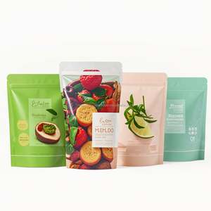 Bolsas Doypack de Aluminio con Acabado Mate Impresas en Huecograbado, Reutilizables con Cierre Ziplock Mylar para Envasado de Alimentos, Snacks y Semillas - Product Image 1