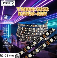 Bande LED Intelligente Étanche IP67 DC12V 60 LED Adressables Flexibles RGBW pour Salle de Jeu - Vente en Gros OEM ODM